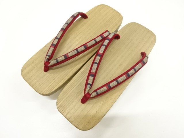 JAPANESE KIMONO / ANTIQUE GETA (22.5 cm) / PAULOWNIA